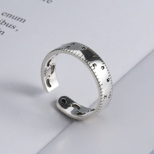 Digital Ruler Creative Fashion Personality Index Finger Ring - Nova Exporters