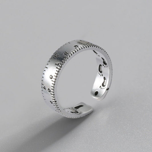 Digital Ruler Creative Fashion Personality Index Finger Ring - Nova Exporters