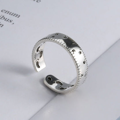 Digital Ruler Creative Fashion Personality Index Finger Ring - Nova Exporters