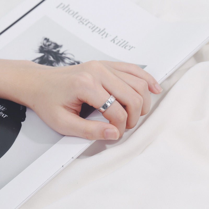 Digital Ruler Creative Fashion Personality Index Finger Ring - Nova Exporters