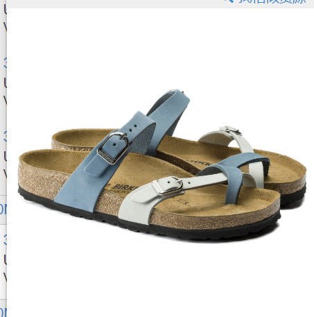 Slippers Flip Flops Women's Plus Size Sandals Cork Women's Shoes - Nova Exporters